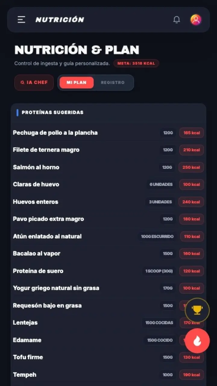 NUTRICIÓN INTELIGENTE Mobile